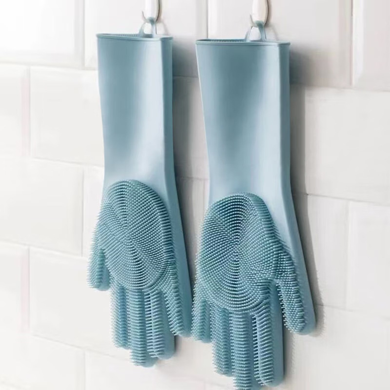 Dish Glove Rubber - 실리콘 설거지 장갑, 매직 장갑, 내구성,