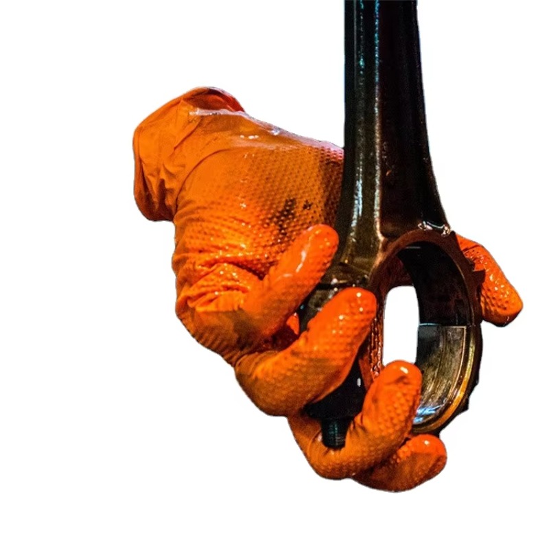 Nitrile Mechanic Glove - 100개입 기계식 니트릴 장갑 블루 블랙