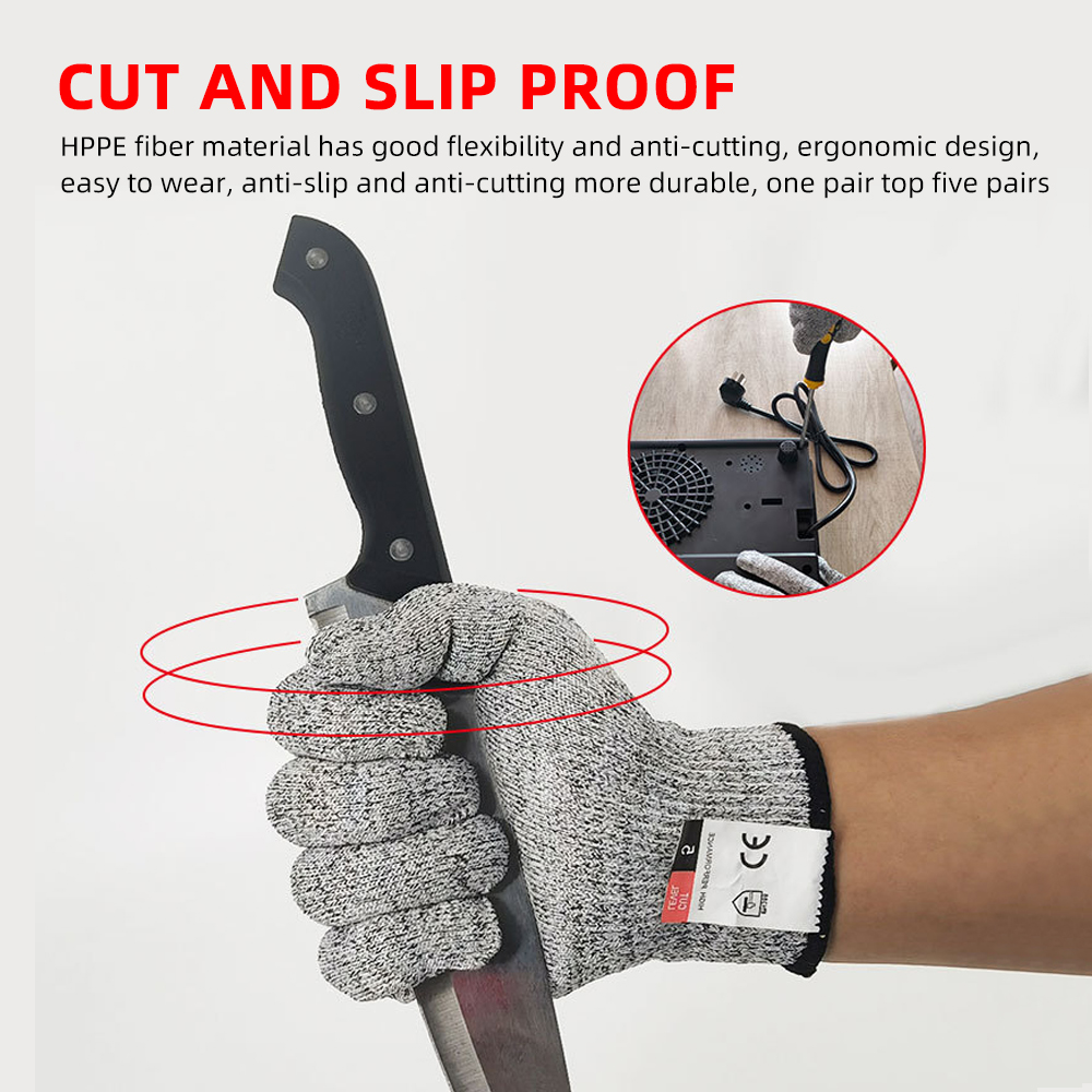 안전 절단 방지 장갑 개인 보호 장비 주방 건축 유리  - Cut Resistant Glove 리뷰 및 가격