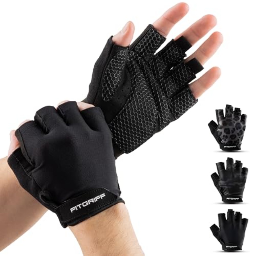 ®   남녀공용 패딩 운동 장갑 - 손가락 없는 헬스  - Workout Glove Gym 리뷰 및 가격