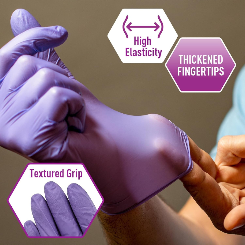 소프트 맥스 퍼플 니트릴 장갑 일회용 의료용 파우더 프 - Exam Glove Nitrile 리뷰 및 가격