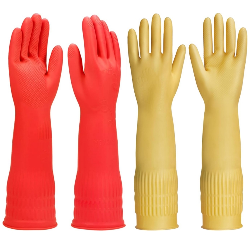 45CM 초장형 고무 청소 장갑 미끄럼 방지 재사용 가 - Dish Glove Rubber 리뷰 및 가격