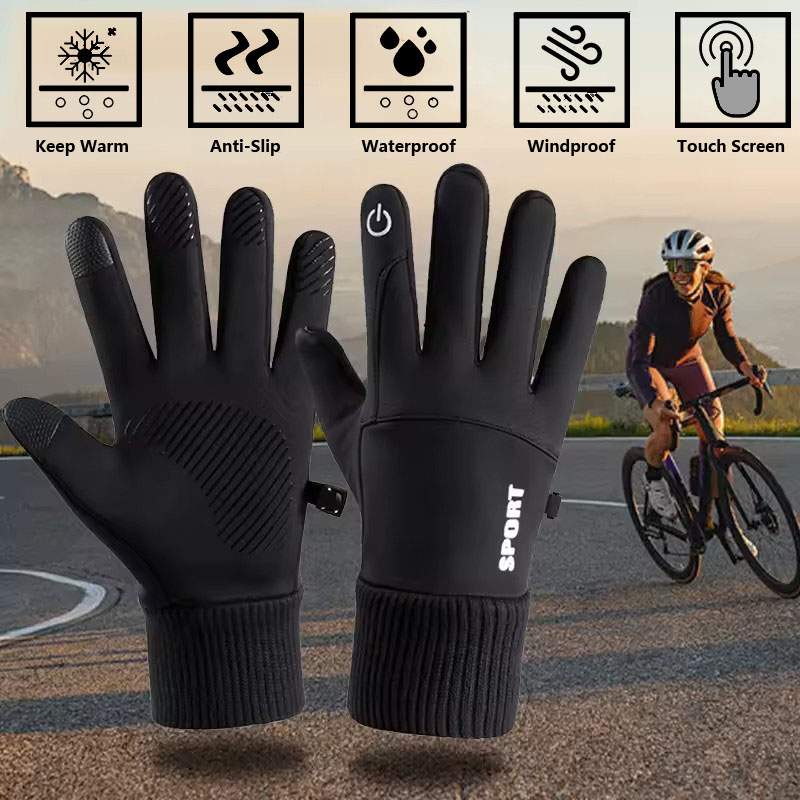 블랙 겨울 방한 풀 핑거 방수 사이클링 아웃도어 스포츠 - Ski Glove Waterproof 리뷰 및 가격