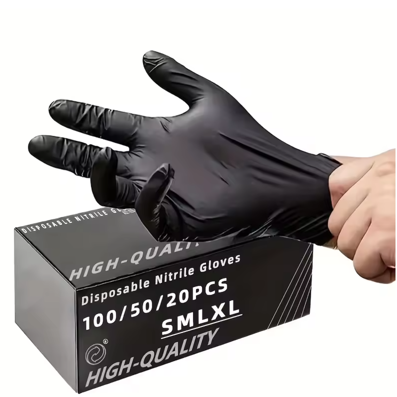 100/50/20개입 니트릴 장갑 두꺼운 일회용 장갑  - Nitrile Mechanic Glove 리뷰 및 가격