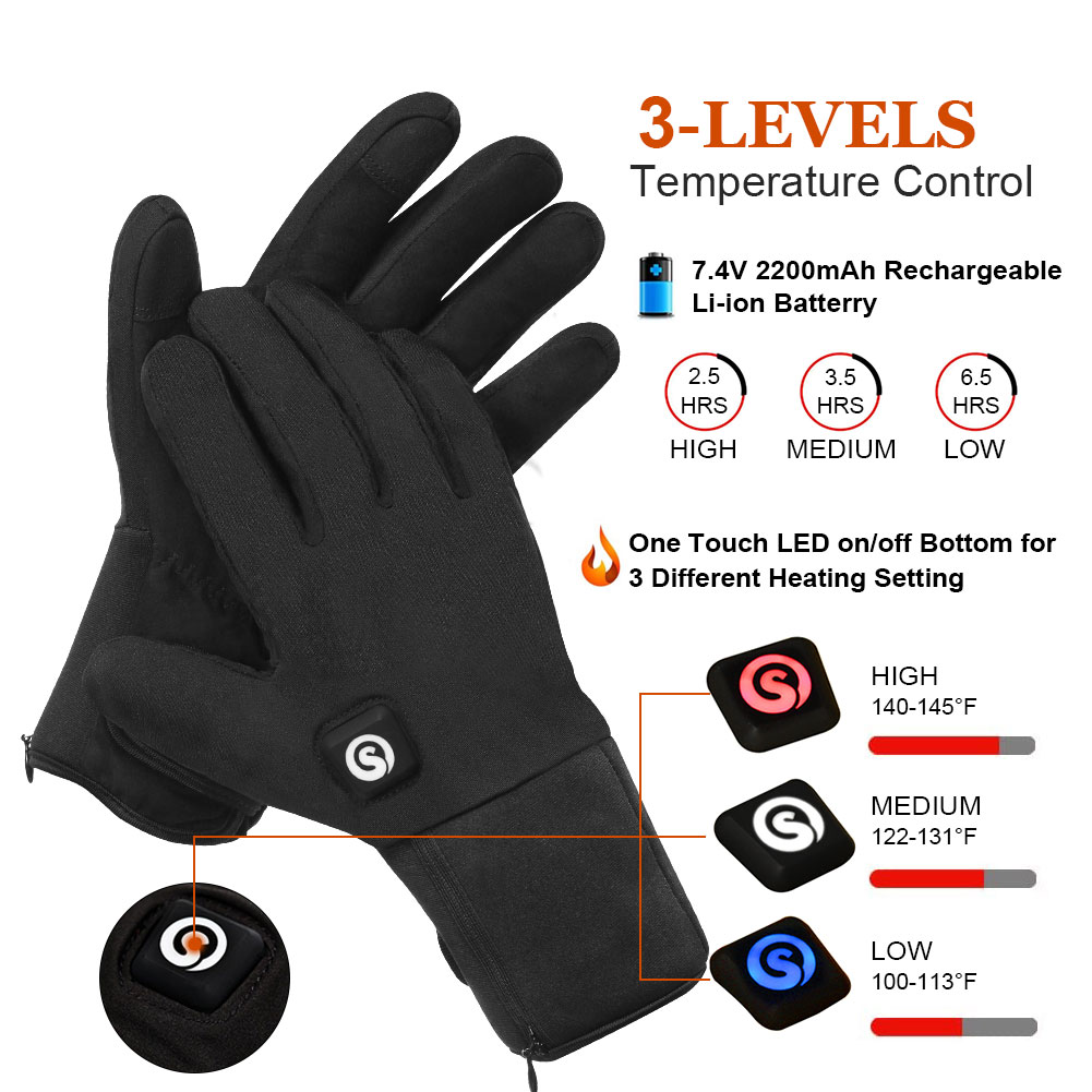 배터리가 있는 전기 온열 장갑, 손 따뜻한 난방 장갑, - Heat Resistant Glove 리뷰 및 가격