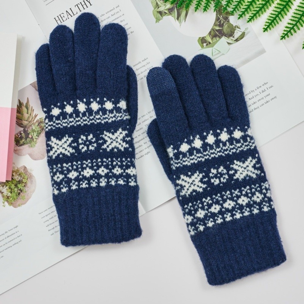 터치 스크린 ‌   풀 핑거 니트 장갑, 보온 기능이  - Winter Glove Insulated 리뷰 및 가격