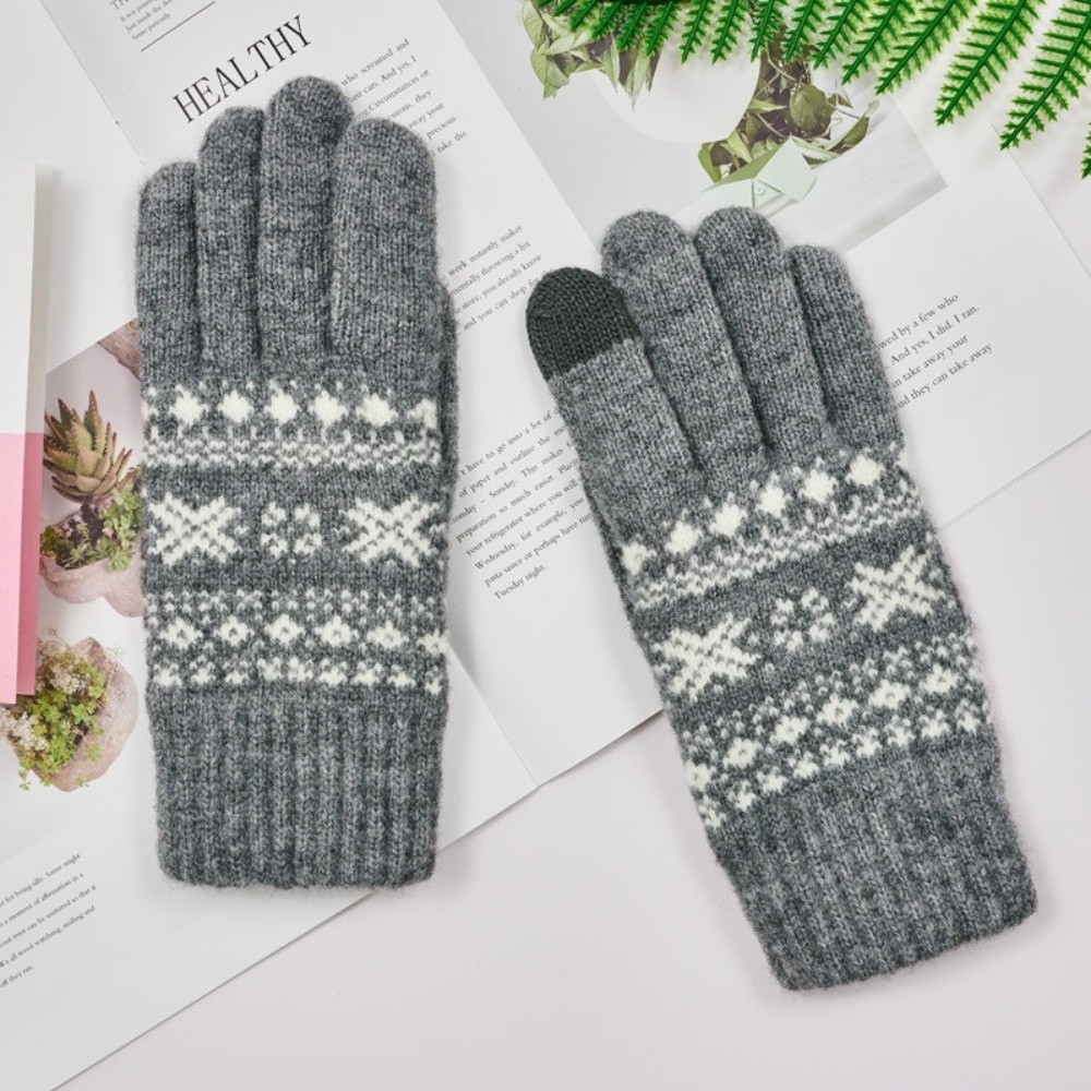 터치 스크린 ‌   풀 핑거 니트 장갑, 보온 기능이  - Winter Glove Insulated 리뷰 및 가격