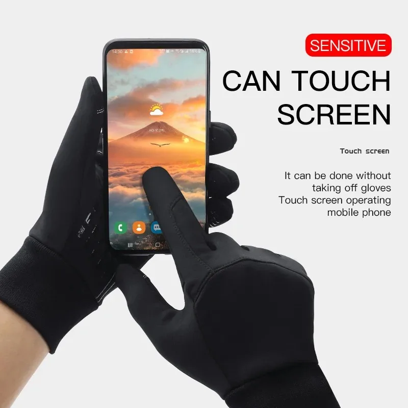 따뜻한 겨울 터치스크린 장갑 남녀 공용 풀 핑거 러닝  - Magic Touch Glove 리뷰 및 가격