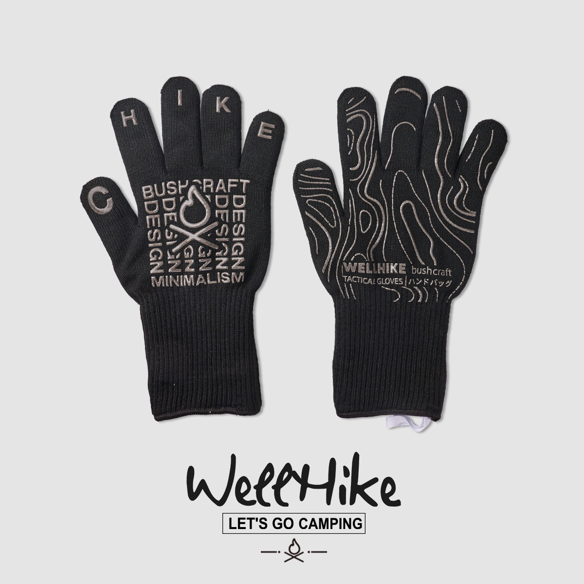 내열 및 난연 캠핑 장갑, 그릴, 베이킹, 바베큐용 실 - Heat Resistant Glove 리뷰 및 가격