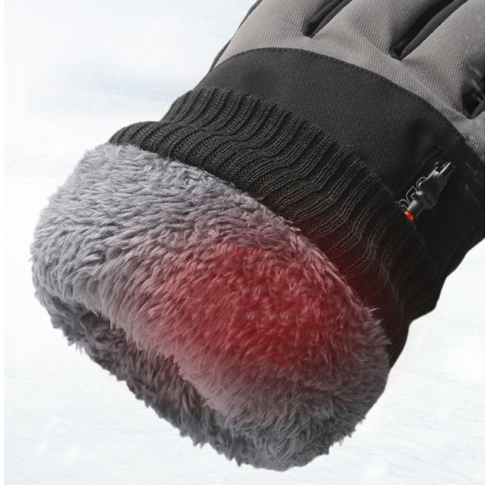 방풍 겨울 따뜻한 장갑 터치 스크린 두꺼운 스노우보드  - Ski Glove Waterproof 리뷰 및 가격